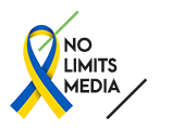 No Limits Media - Logo - Stop the war!