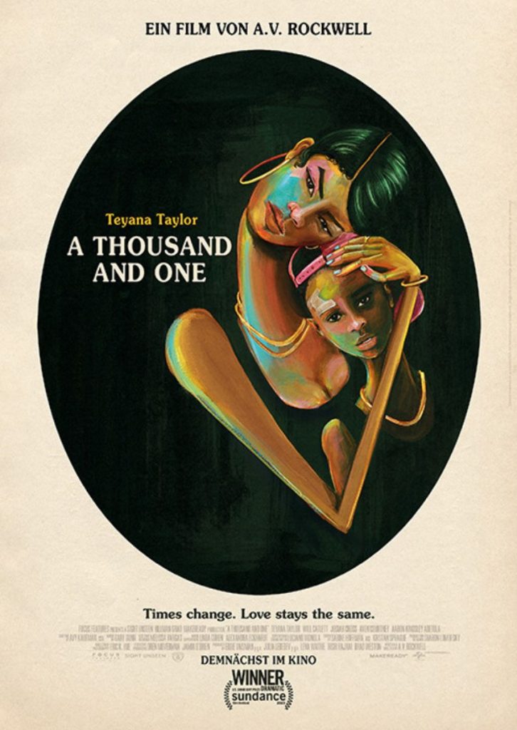 Kino-Plakat von "A Thousand and One"